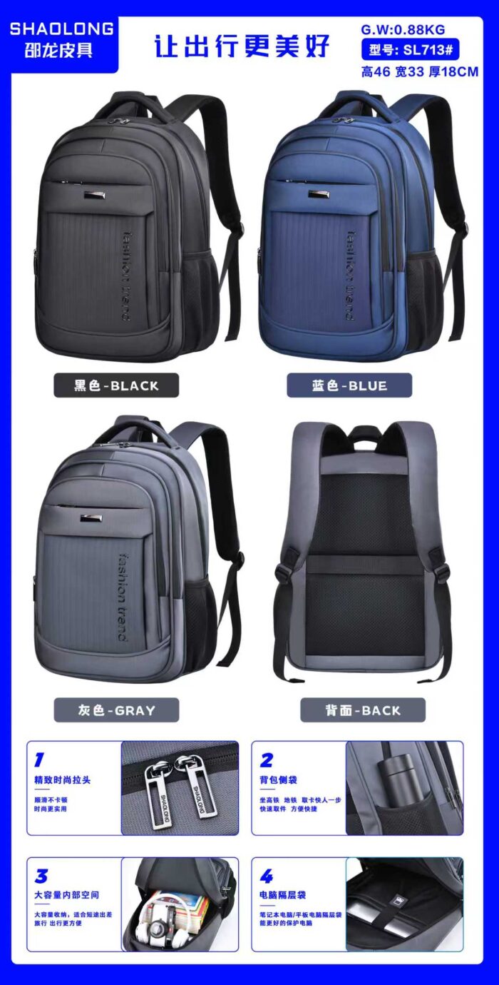 Business Casual Bag SL713 - Imej 5